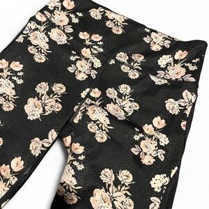 Free People Movement Mesh panel Floral leggings LG